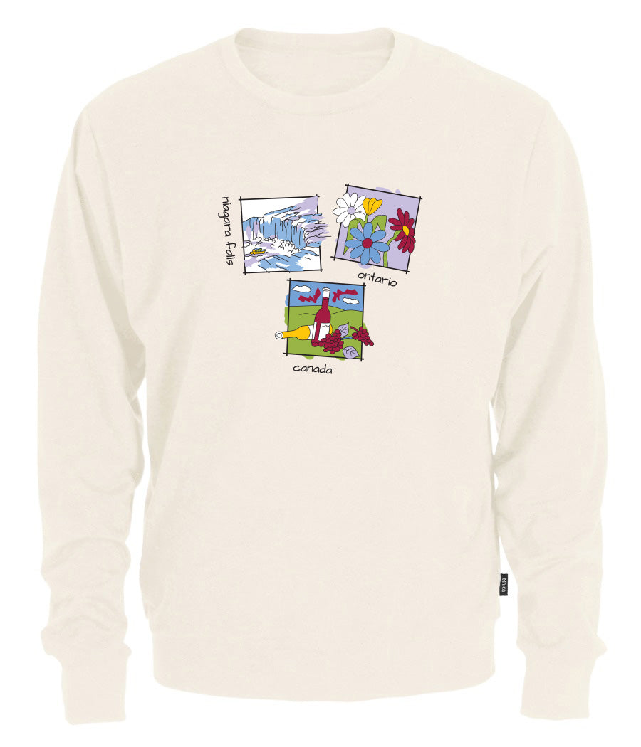 Canadiana Scenes - Crewneck sweatshirt (unisex)