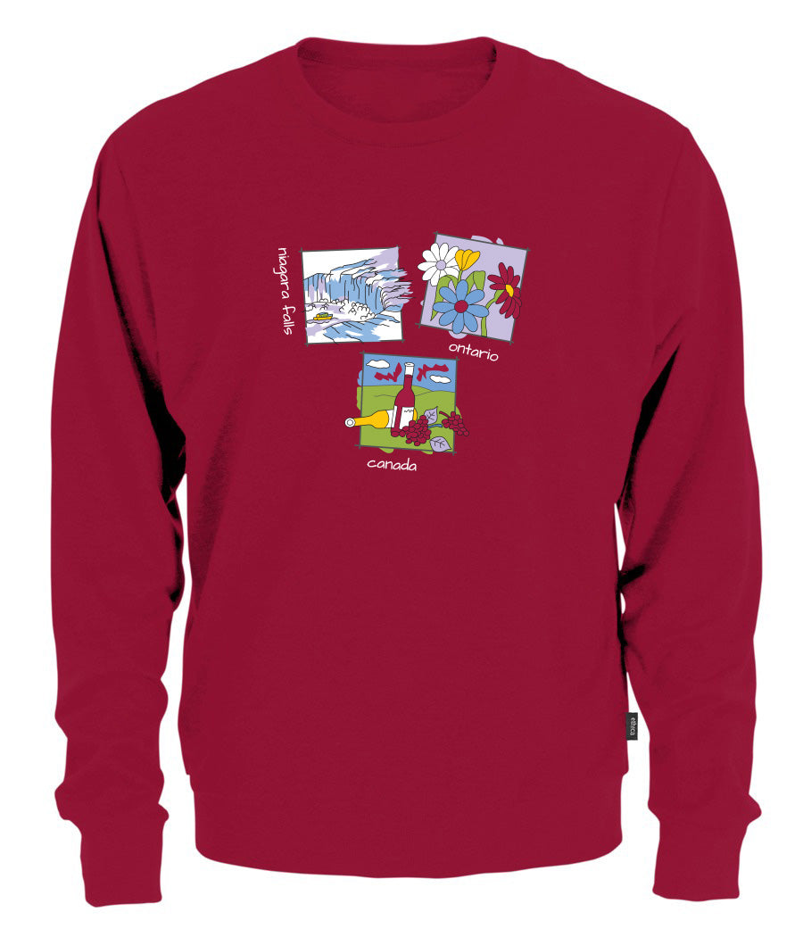 Canadiana Scenes - Crewneck sweatshirt (unisex)