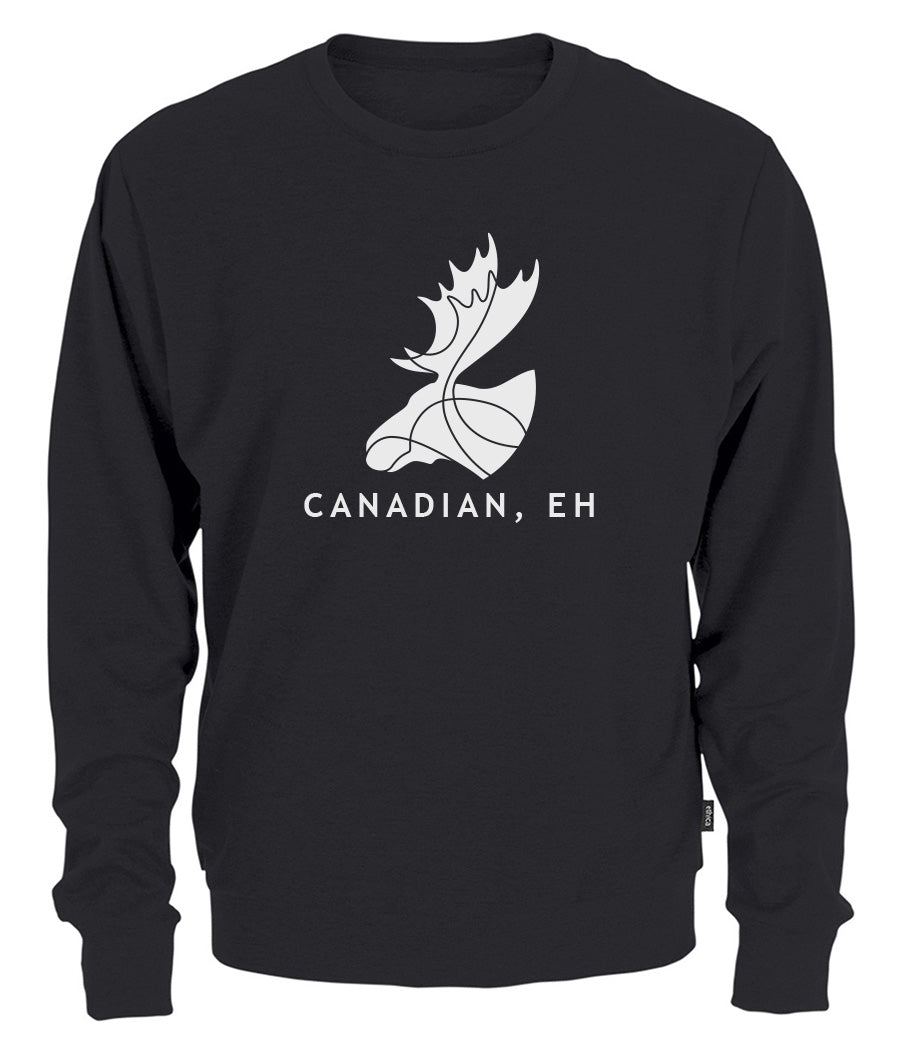 Fier Canadien, Eh / Canadien, Hein - Sweat-shirt Crewneck (unisexe)