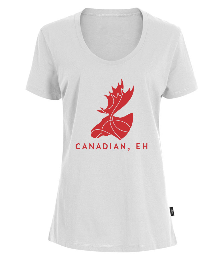 Proud Canadian, Eh / Canadien, Hein - Short sleeve t-shirt (ladies)