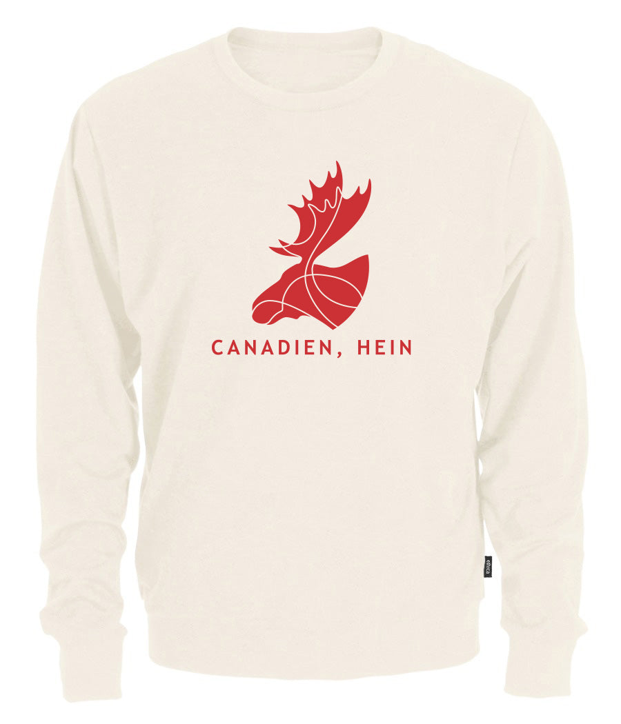 Fier Canadien, Eh / Canadien, Hein - Sweat-shirt Crewneck (unisexe)