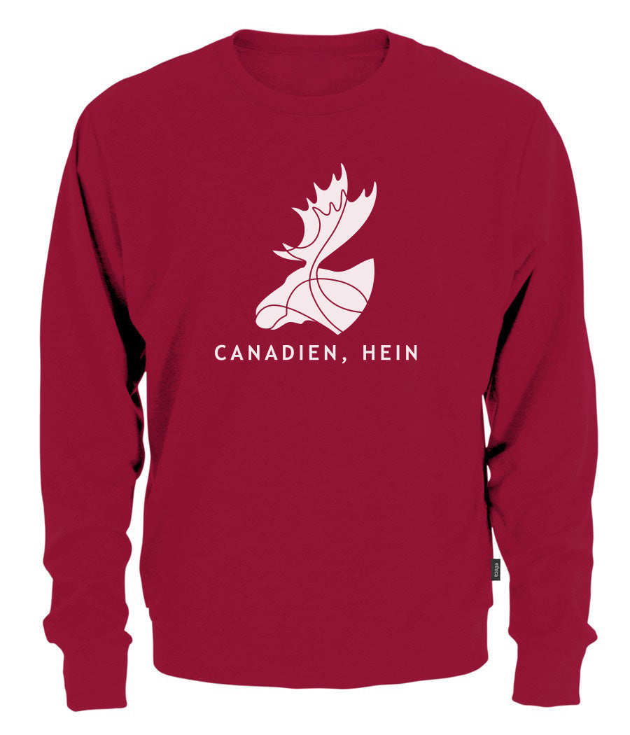 Fier Canadien, Eh / Canadien, Hein - Sweat-shirt Crewneck (unisexe)