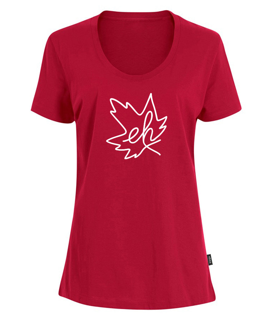 Eh Leaf - Short sleeve t-shirt (ladies)
