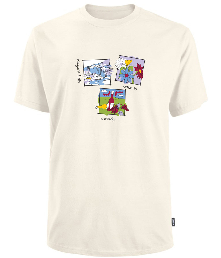 Canadiana Scenes - Short sleeve t-shirt (unisex)
