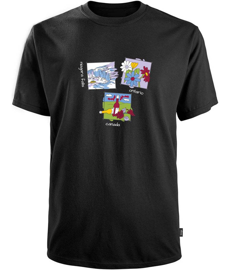 Canadiana Scenes - Short sleeve t-shirt (unisex)