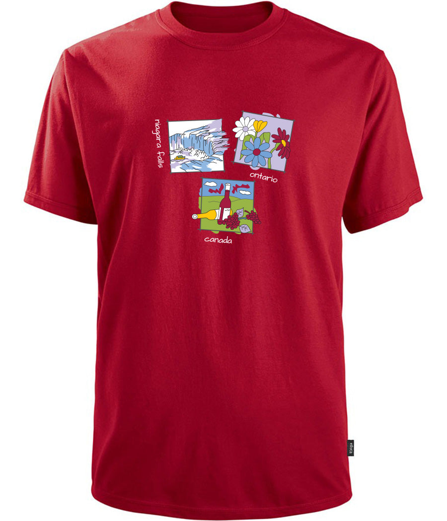 Canadiana Scenes - Short sleeve t-shirt (unisex)