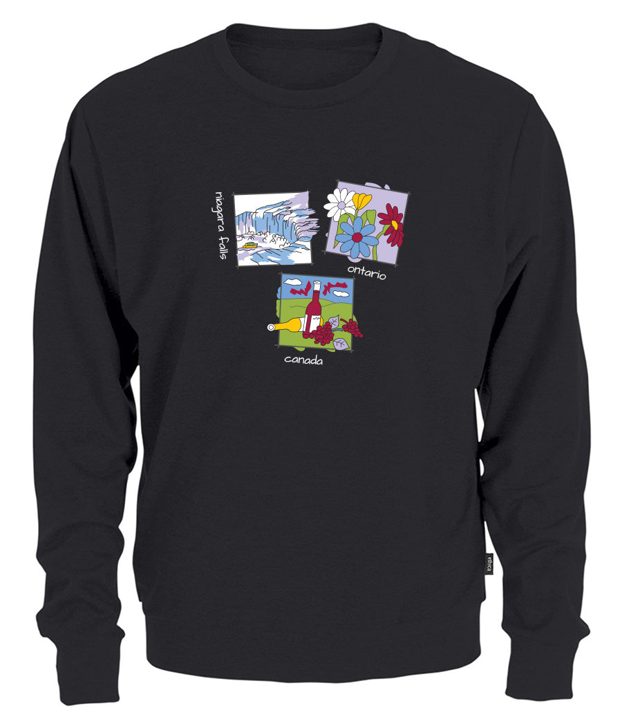 Canadiana Scenes  - Crewneck sweatshirt (unisex)