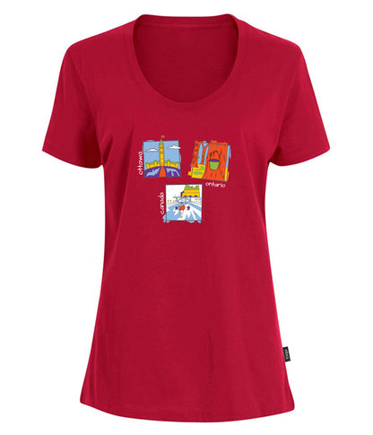 Canadiana Scenes - Short sleeve t-shirt (ladies)