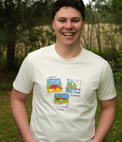 Canadiana Scenes - Short sleeve t-shirt (unisex)