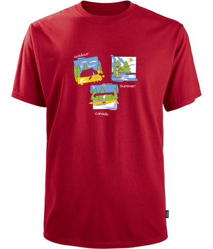 Canadiana Scenes - Short sleeve t-shirt (unisex)