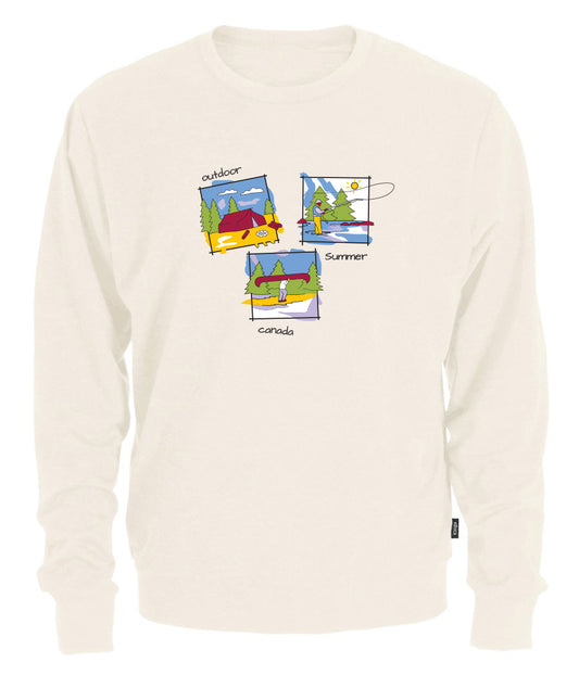 Canadiana Scenes  - Crewneck sweatshirt (unisex)