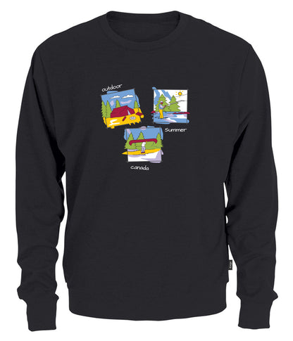 Canadiana Scenes  - Crewneck sweatshirt (unisex)