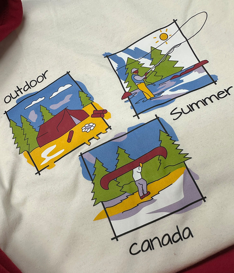 Canadiana Scenes - Short sleeve t-shirt (unisex)