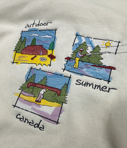 Canadiana Scenes - Hooded sweatshirt (unisex)