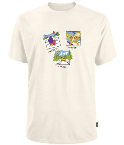 Canadiana Scenes - Short sleeve t-shirt (unisex)