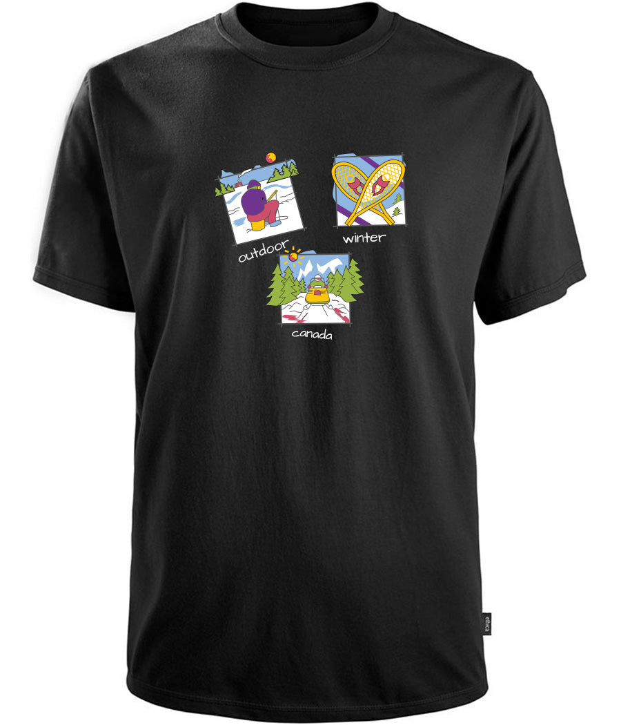 Canadiana Scenes - Short sleeve t-shirt (unisex)