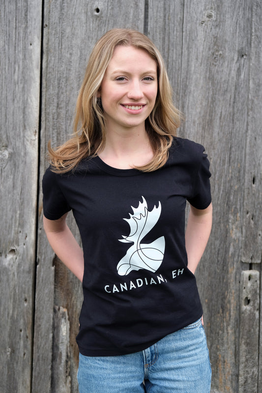 Proud Canadian, Eh / Canadien, Hein - Short sleeve t-shirt (ladies)