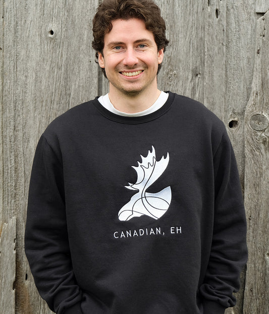 Proud Canadian, Eh / Canadien, Hein - Crewneck Sweatshirt (unisex)
