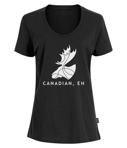 Proud Canadian, Eh / Canadien, Hein - Short sleeve t-shirt (ladies)