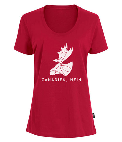 Proud Canadian, Eh / Canadien, Hein - Short sleeve t-shirt (ladies)