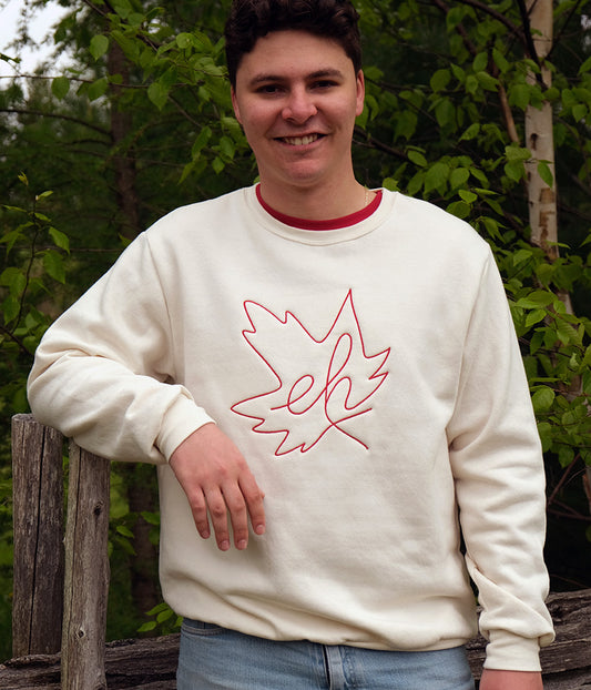 Eh Leaf - Crewneck sweatshirt (unisex)