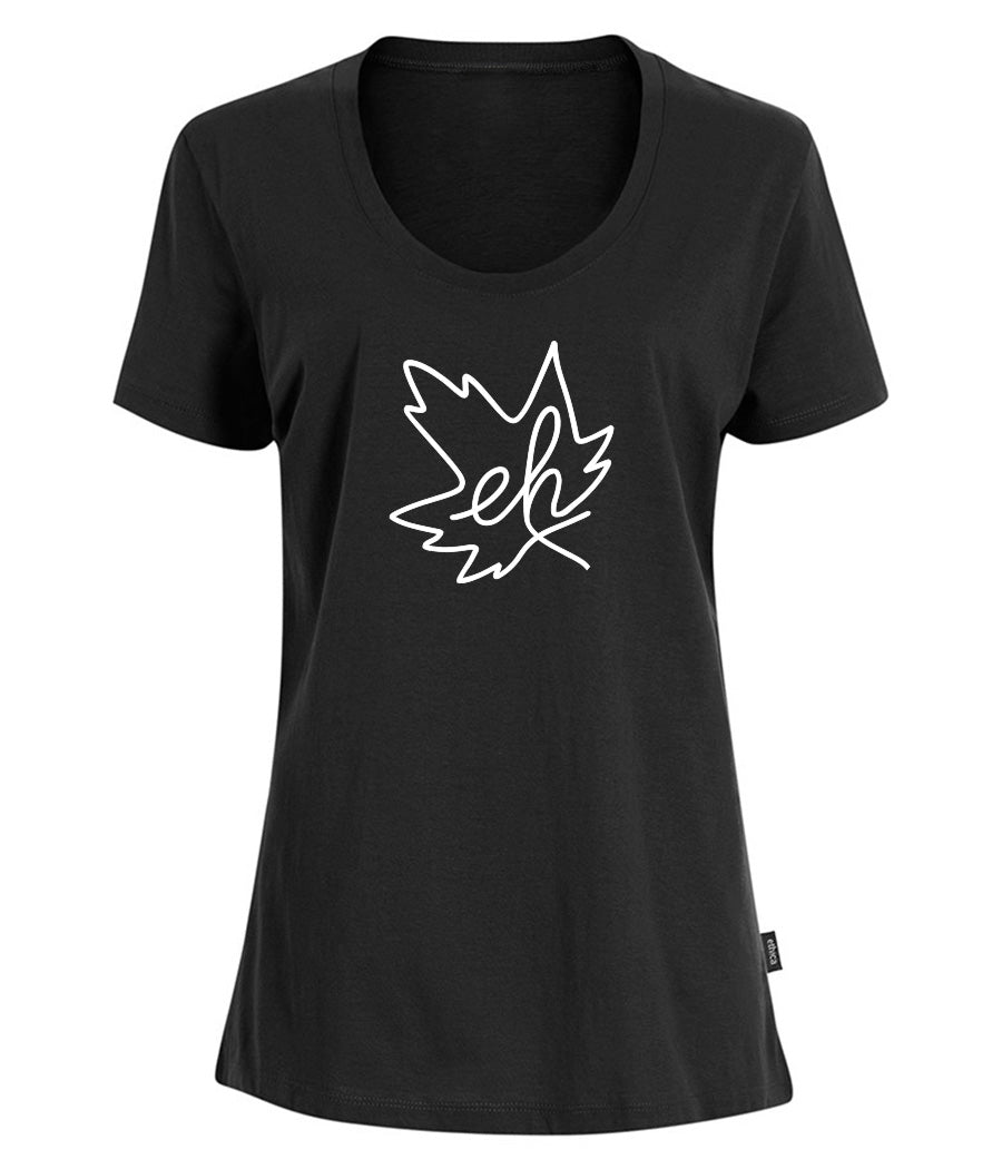 Eh Leaf - Short sleeve t-shirt (ladies)