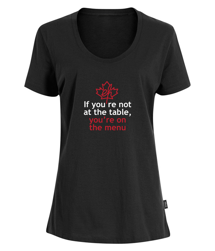 Eh Leaf - If you're not at the table, you're on the menu (ladies)