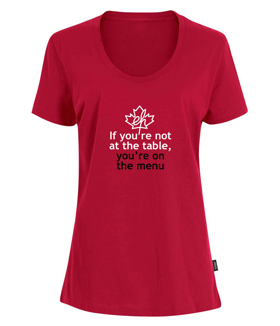 Eh Leaf - If you're not at the table, you're on the menu (ladies)