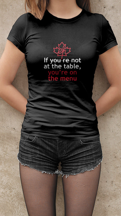 Eh Leaf - If you're not at the table, you're on the menu (ladies)